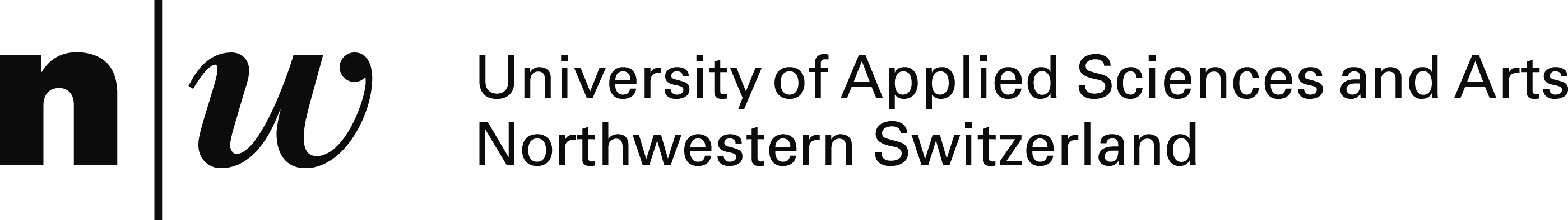 Logo: FHNW University of Applied Sciences and Arts Northwestern Switzerland, <br>Master of Sciences in Business Information Systems, <br>Intelligent Information Systems Competence Center